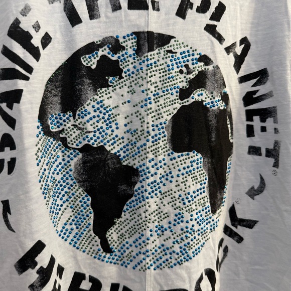 NWT Hard Rock X Ibiza Stones Studded Graphic Tshirt - Picture 2 of 5